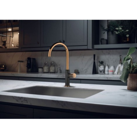 Invena Moonlight bateria zlewozmywakowa rose gold