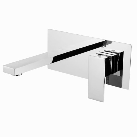 Invena Paros bateria umywalkowa podtynkowa chrom