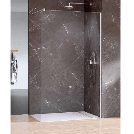 New Trendy Nesta ścianka prysznicowa walk-in chrom 110x200