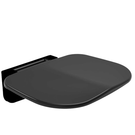 Deante Vital siedzisko ścienne składane nero