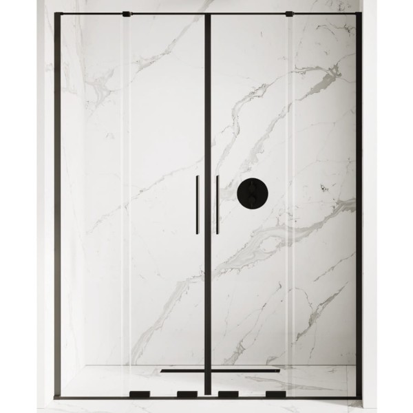 New Trendy Smart drzwi wnękowe U 1800x2000 mm black