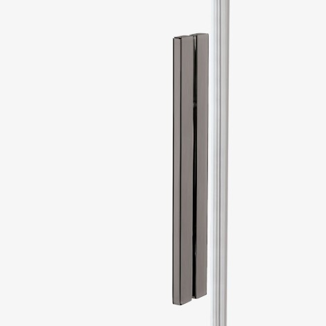 New Trendy Smart drzwi wnękowe U 1800x2000 mm gunmetal brushed