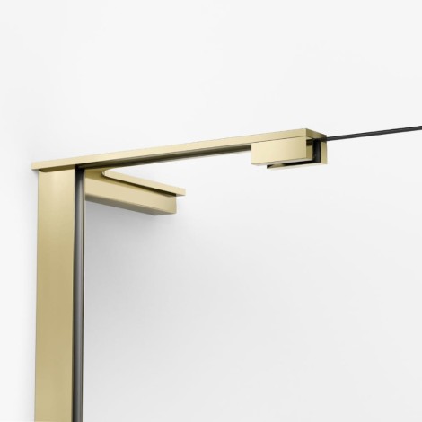 New Trendy Nesta kabina walk-in 900x2000 mm light gold