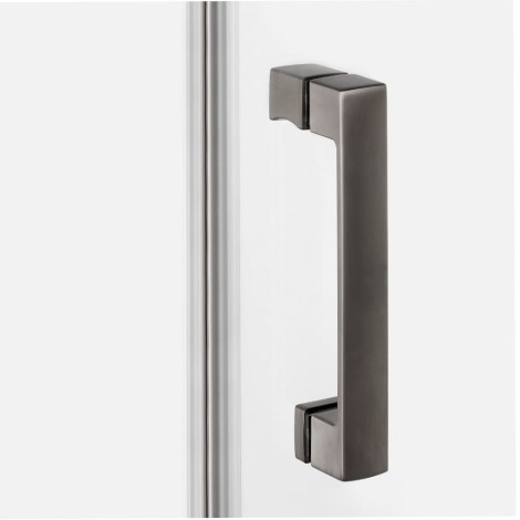 New Trendy Nesta kabina prostokątna 1000x800x2000 mm gunmetal brushed