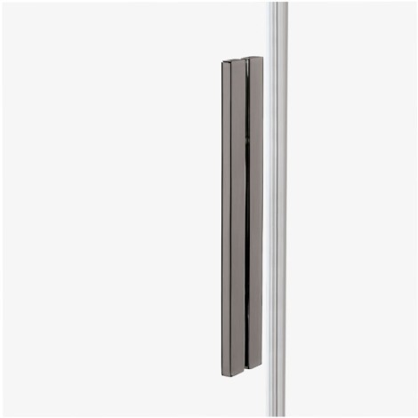 New Trendy Smart kabina walk-in U 1300x2000 mm gunmetal brushed