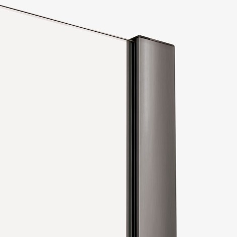 New Trendy Smart drzwi wnękowe U 1800x2000 mm gunmetal brushed