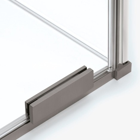 New Trendy Smart drzwi wnękowe U 1800x2000 mm gunmetal brushed