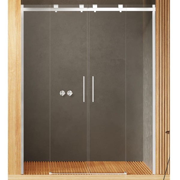 New Trendy Softi drzwi wnękowe 1700x2000 mm chrom