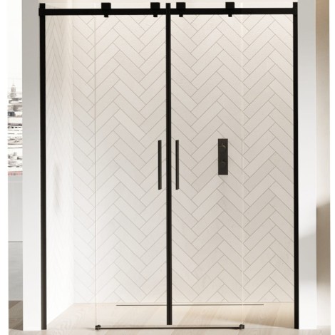 New Trendy Softi drzwi wnękowe 1400x2000 mm black