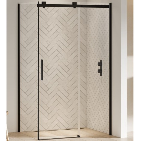 New Trendy Softi kabina prostokątna 1100x800x2000 mm black