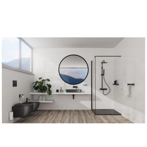 Deante Peonia bidet wiszący antracyt/titanium