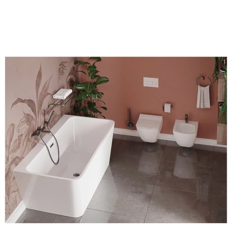 Deante Anemon bidet wiszący biały