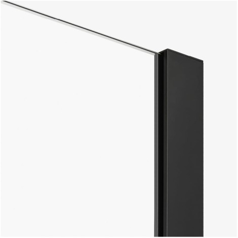 New Trendy Softi kabina prostokątna przyścienna U 1200x900x2000 mm black