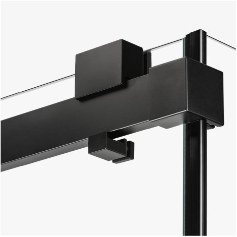 New Trendy Softi kabina kwadratowa 1200x1200x2000 mm black