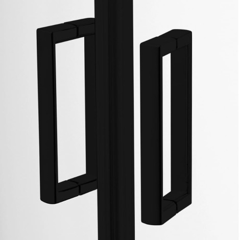 New Trendy Suvia kabina kwadratowa U 800x800x1850 mm black