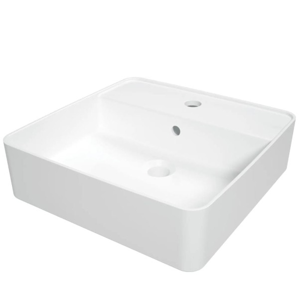 Deante umywalka Square kwadratowa z wyspą  42 cm