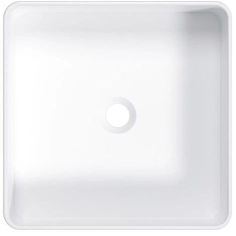 Deante umywalka Square kwadratowa nablatowa 40.5 cm