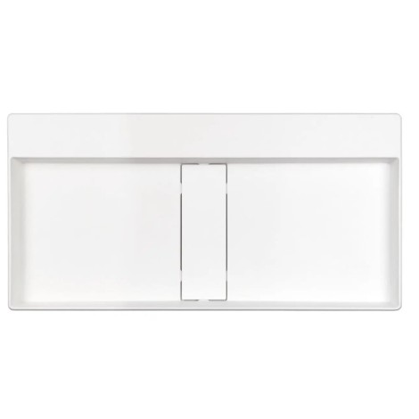 Deante umywalka Blur alabaster 80x40 z maskownicą