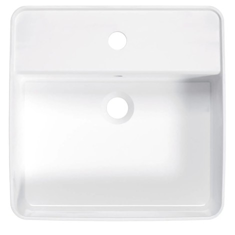 Deante umywalka Square kwadratowa z wyspą  42 cm