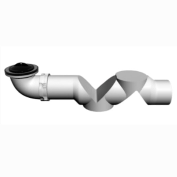 Akces syfon brodzikowy niski.