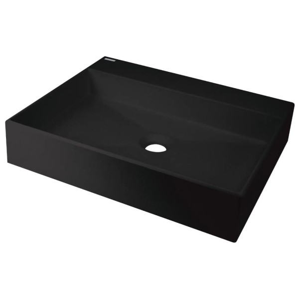 Deante umywalka Correo granit nero nablatowa 50x40 cm