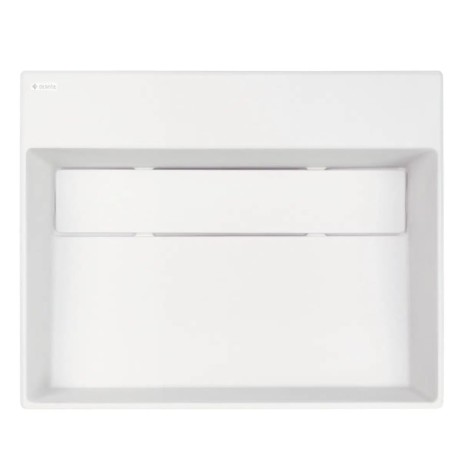 Deante umywalka Correo granit alabaster z maskownicą 50x40 cm