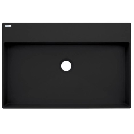 Deante umywalka Correo granit nero nablatowa 60x40 cm
