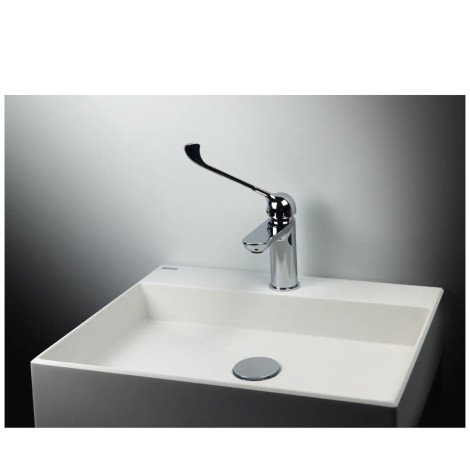 Deante umywalka Correo granit alabaster nablatowa 50x40 cm