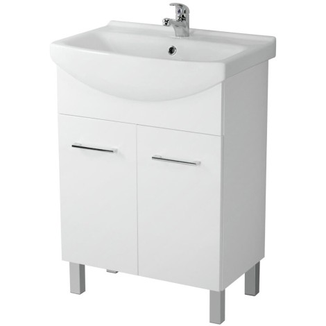 Cersanit Zip szafka z umywalką Cersania biała 60cm