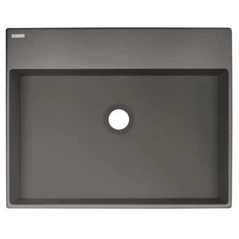 Deante umywalka Correo granit antracyt/metalik nablatowa 50x40 cm