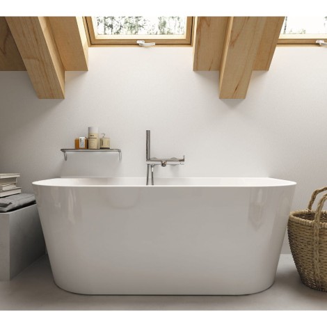 Deante Silia bateria wannowa z zestawem prysznicowym chrom.