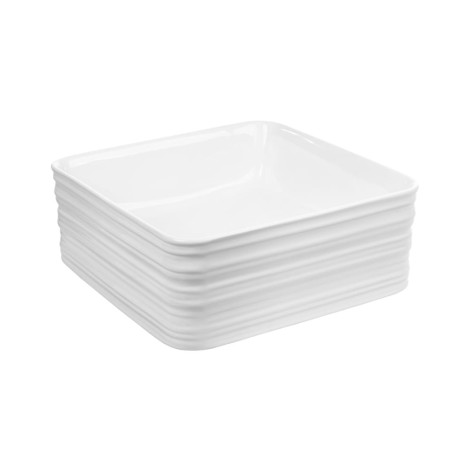 Invena umywalka nablatowa Akte 38cm kwadratowa