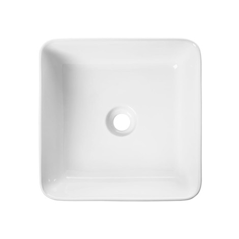 Invena umywalka nablatowa Akte 38cm kwadratowa