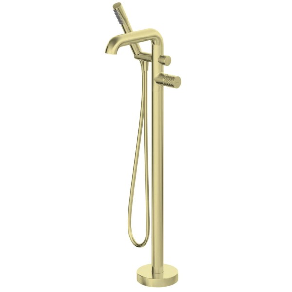 Deante bateria wannowa wolnostojąca Silia Hexa z kpl. natryskowym 