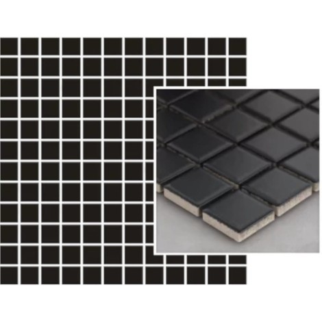 Paradyż Albir Nero mozaika k. 2,3x2,3 29,8x29,8