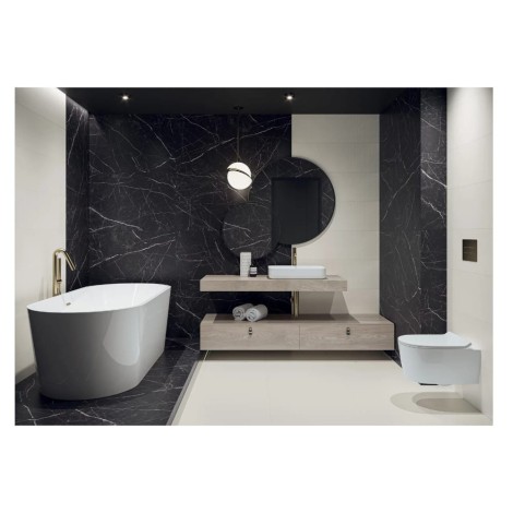 Paradyż Artstone black mat płytka gresowa  59,8X59,8x0,8cm
