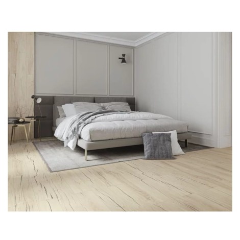 Paradyż Craftland light płytka gresowa drewnopodobna 14,8x89,8x0,8cm - aranżacja