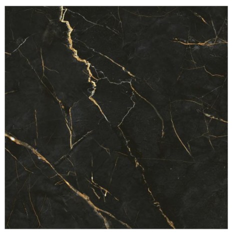 Paradyż U126 black płytka gresowa poler 59,8x59,8cm