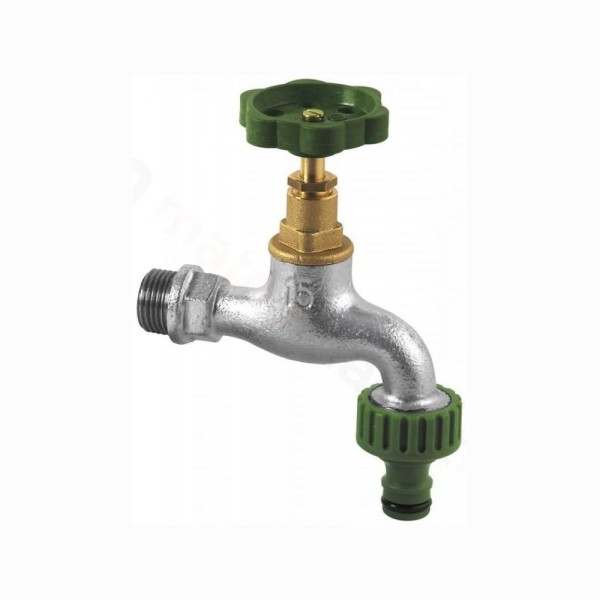 Valvex zawór czerpalny 1/2" żeliwny z złączką.