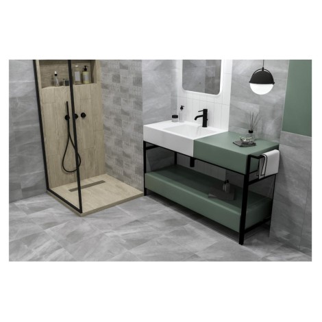 Golden Tile Stone Story szary płytka gresowa 40x40x0,7cm