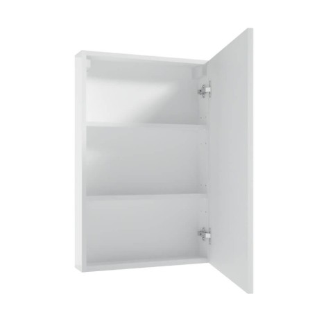 Defra Loreto E50 szafka lustrzana biały połysk 50x76x12cm