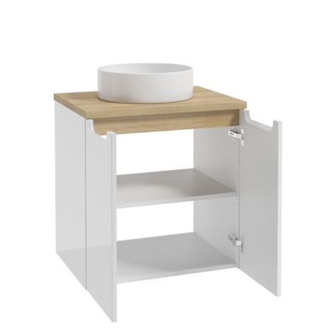 Deftrans Stilla d60 szafka podumywalkowa biała z dzwiami  60cm