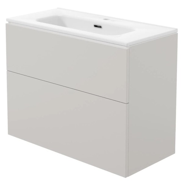 Deante Prizma szafka umywalkowa z umywalką kaszmir 80 cm