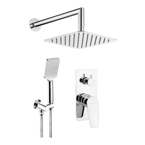 Deante  Jasmin zestaw prysznicowy podtynkowy chrom
