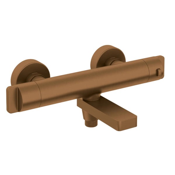 Deante Therm bateria wannowa termostatyczna brąż szczotkowany