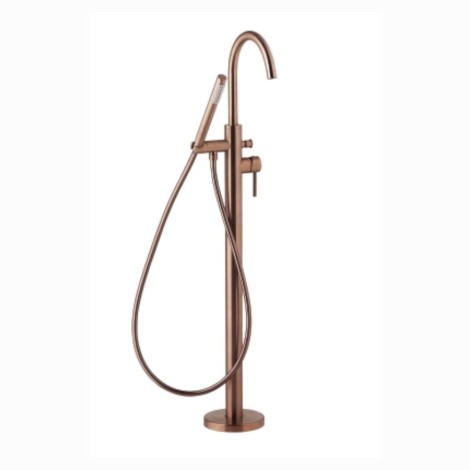 Kfa Moza bateria wannowo wolnostojąca rose gold.