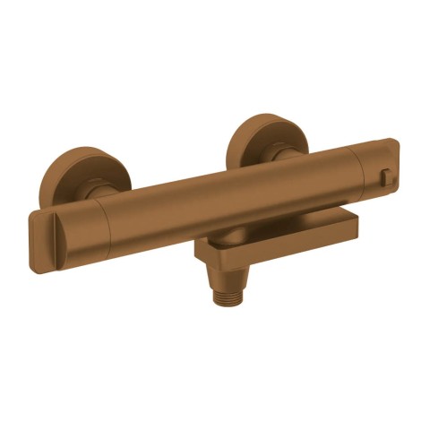 Deante Therm bateria wannowa termostatyczna brąż szczotkowany