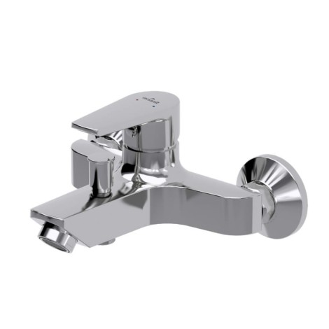 Cersanit Vero bateria wannowo-natryskowa ścienna chrom