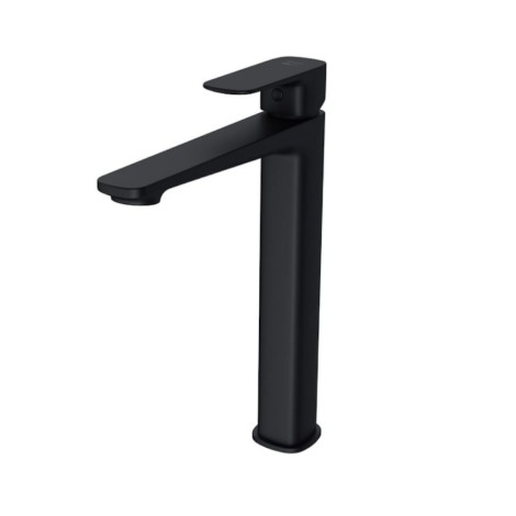 Cersanit Larga bateria umywalkowa sztorcowa wysoka czarna