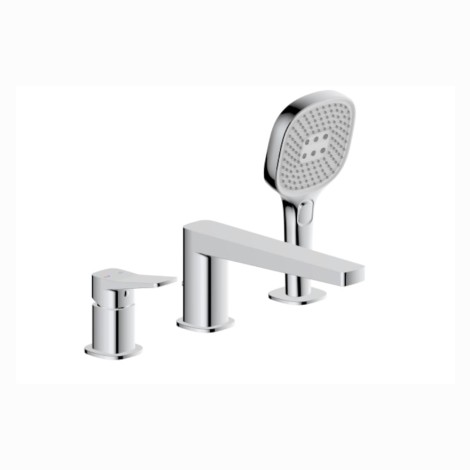 Kfa Malaga bateria wannowa 3-otworowa chrom.